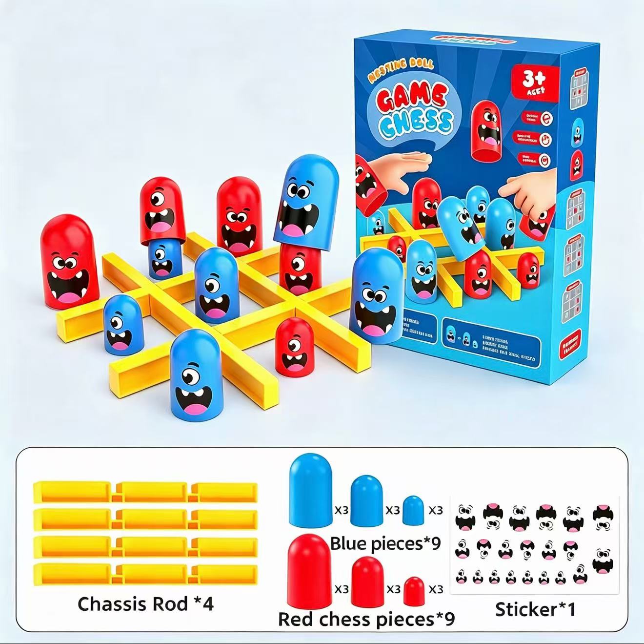 Juego de Mesa Tic-Tac-Toe Eat- - Board Game Live reseña y precio